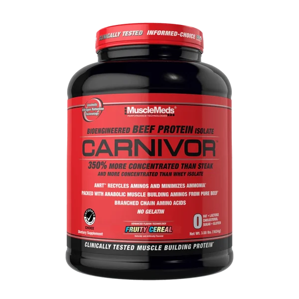 مکمل آمینو بیف کارنیور ماسل مدز muscletech meds carnivor