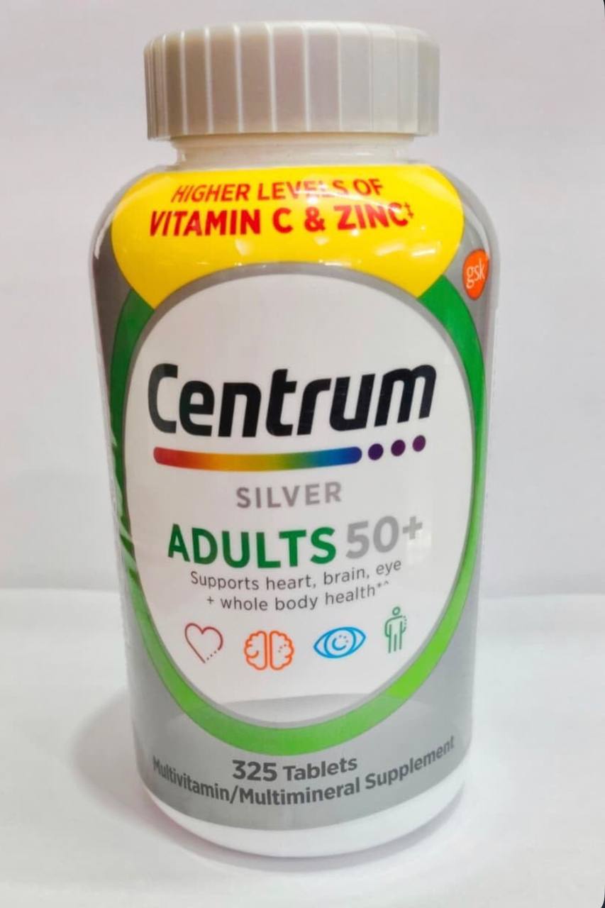 مولتی ویتامین Centrum Silver برای بزرگسالان 50 پلاس