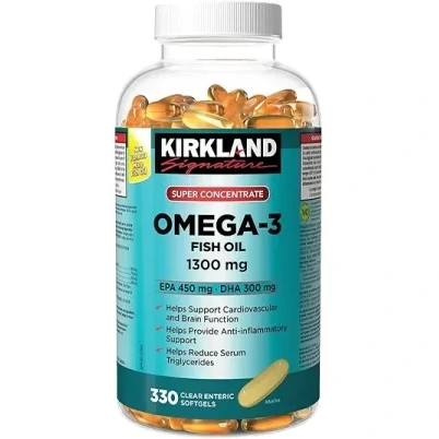 امگا 3 کرکلند ۱۲۰۰ میلی گرم بسته سافت ژل