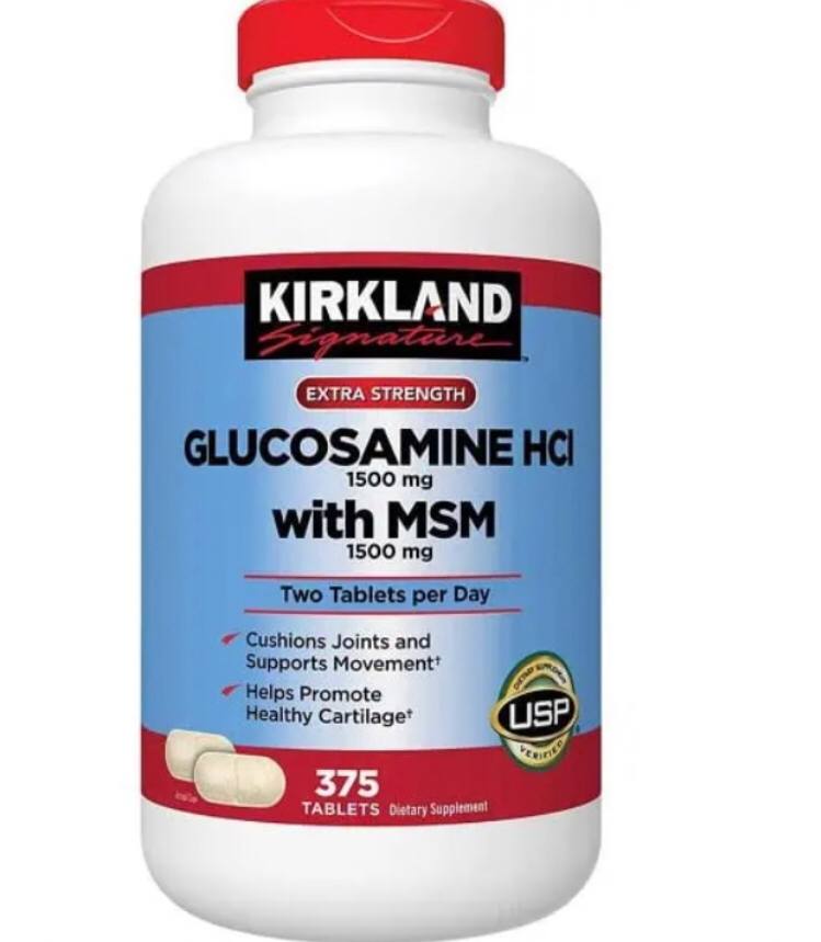 قرص تقویتی مفاصل گلوکوزامین کرکلند