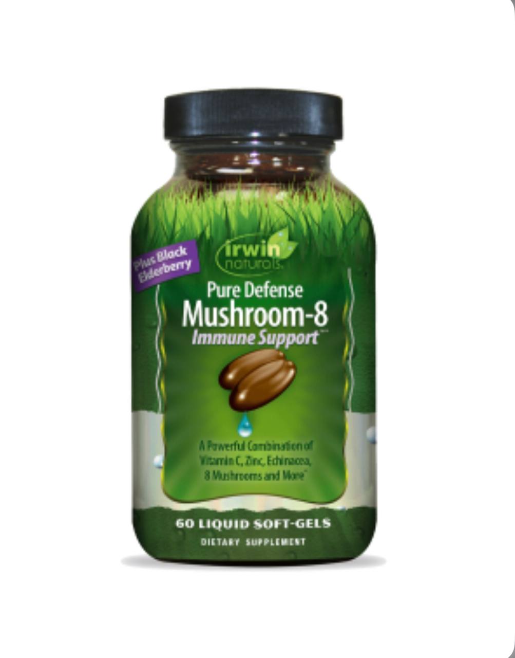 تقویت کننده سیستم ایمنی اروین نچرالز Irwin Naturals Pure Defense Mushroom-