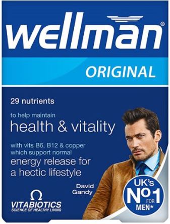 مولتی ویتامین ول من ویتابیوتیکس Vitabiotics Wellman
